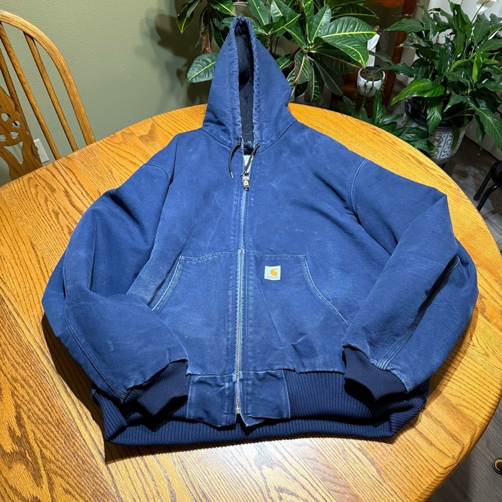 Carhartt Vintage Navy Jacket Size XL Regular